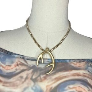 Handmade Antler necklace